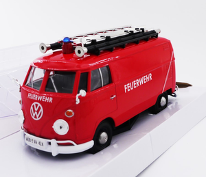 Original VW Modellauto T1 Kasten Feuerwehr 6