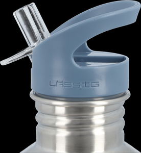 Original Mercedes-Benz Trinkflasche Kinder silberfarben, blau 4