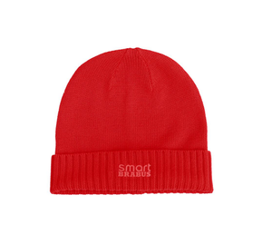 Rote Beanie Mütze 1