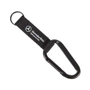 Original Mercedes Benz Karabiner Click Lock Schlüssel Anhänger Trucks schwarz 1