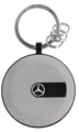 Original Mercedes-Benz Schlüsselanhänger G-Klasse Silber / Schwarz Edelstahl