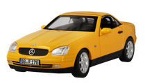 Original Mercedes-Benz SLK 200 Roadster R170 (1996-2000) yellowstone, Norev, 1:18
