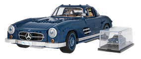 Original Mercedes-Benz 300 SL W 198 (1954-1957) blau Mattel 1:12