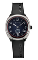 Original Mercedes-Benz Armbanduhr schwarz / anthrazit / rot, Edelstahl / Titan / Kautschuk