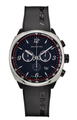 Original Mercedes-Benz Armbanduhr schwarz / anthrazit / rot, Edelstahl / Titan / Kautschuk