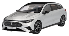 Original Mercedes-Benz CLA hightechsilber, NZG, 1:18