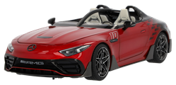 Original Mercedes-Benz Mercedes-AMG PureSpeed Le Mans rot, NZG, 1:18