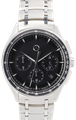 Original Mercedes-Benz Chronograph Herren silberfarben / schwarz, Edelstahl / Aluminium