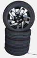 Original Winterkomplettrad-Satz für Opel Mokka B mit neuem Logo 215/60R17 Winterrad 120