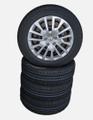 Original Winterkomplettrad-Satz für Opel Vivaro C e-Vivaro 215-60R17C Winterrad 132