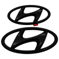 Hyundai Kona N Logo Emblem - 2-teilig