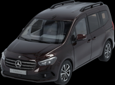 Original Mercedes-Benz T-Klasse Modellauto rubellitrot -