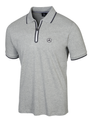 Mercedes-Benz Herren Poloshirt, grau - Größe S