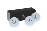 Original Mercedes Mercedes Golfbälle, 3er-Set mit Mercedes Logo -