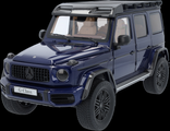 Original Mercedes-AMG G 63 4x4², mysticblau bright, NZG, 1:12 Modellfahrzeug