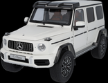 Original Mercedes-AMG G 63 4x4², opalithweiß magno, NZG, 1:12 Modellfahrzeug