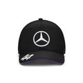Original Mercedes-Benz Cap Kinder Baseballkappe Hamilton Mercedes-AMG F1 schwarz