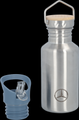 Original Mercedes-Benz Trinkflasche Kinder silberfarben, blau