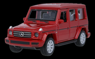 Original Mercedes-Benz G-Klasse Geländewagen Rot W463 1:43 Modellauto -