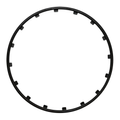 Alufelgen Schutzringe RIM RINGZ™, schwarz, 19'', 4 Stück, inkl. 2 teiligem Montagewerkzeug