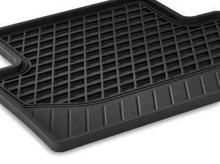 E-Klasse und CLS Allwettermatte, hinten, schwarz