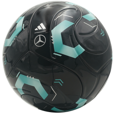 Original Mercedes-Benz Fußball schwarz / aqua / grau, TPU, adidas