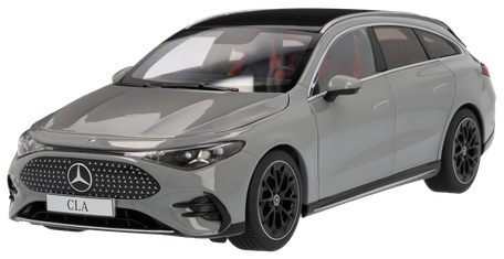 Original Mercedes-Benz CLA MANUFAKTUR alpingrau uni, NZG, 1:18