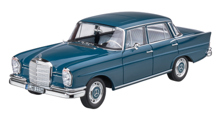 Original Mercedes-Benz 220 S W 111 (1959-1965) blau, Norev, 1:18