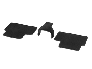 Mercedes-Benz Veloursmatten, LL/RL, schwarz