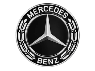 Mercedes-Benz Radnabendeckel schwarz