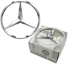 Mercedes Stern Emblem chromoptik