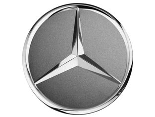 Mercedes-Benz Radnabendeckel silber mit Stern