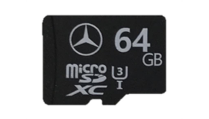 Mercedes-Benz Micro-SD Karte für Dashcam,64 GB, Full-HD