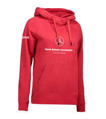 Nord-Ostsee Automobile Damen Core Hoodie Größe '3XL' rot Collection