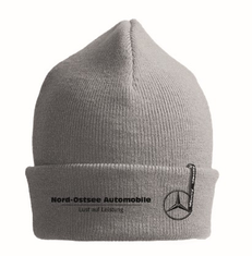 Wollmütze 'grau' Nord-Ostsee Automobile Collection
