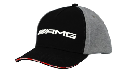 Mercedes-Benz AMG Kinder Cap schwarz/grau melange