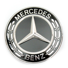 Mercedes-Benz Stern Motorhauben-Emblem, schwarz