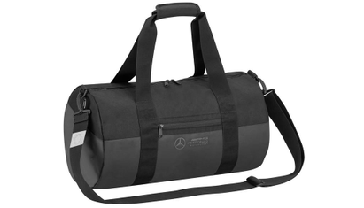 Mercedes-Benz Sporttasche, schwarz/petronasgrün