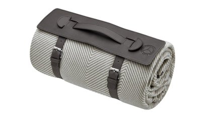 Picknickdecke braun mit Tragegriff