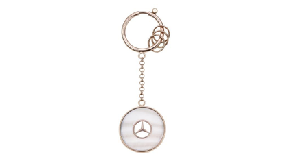 Mercedes-Benz roségoldfarbener Schlüsselanhänger, Prag