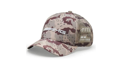 Baseballcap in der Farbe earth camo mit AMG Logo