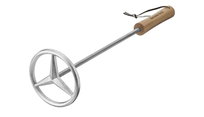 Mercedes-Benz Grillbrandeisen, Edelstahl
