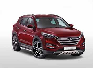 Roter Hyundai Tucson
