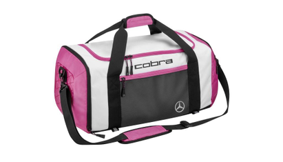 Mercedes-Benz Golf-Sporttasche, cobra, weiß/fuchsia
