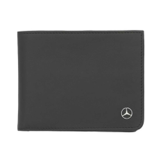 Geldbörse in schwarz mit Mercedes-Benz-Logo