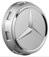 AMG Radnabendeckel Stern, silber