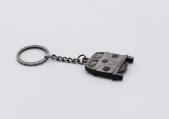 Original VW Schlüsselanhänger T1 mit Einkaufswagen-Chip