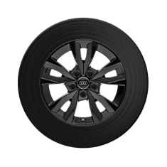 Audi-A3-Komplettradsatz-Winter-Alumioniumfelge-Schwarz