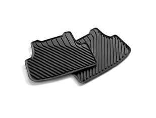 Gummmifußmatten schwarz