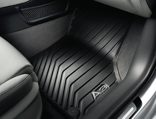 Gummifußmatten A3 schwarz